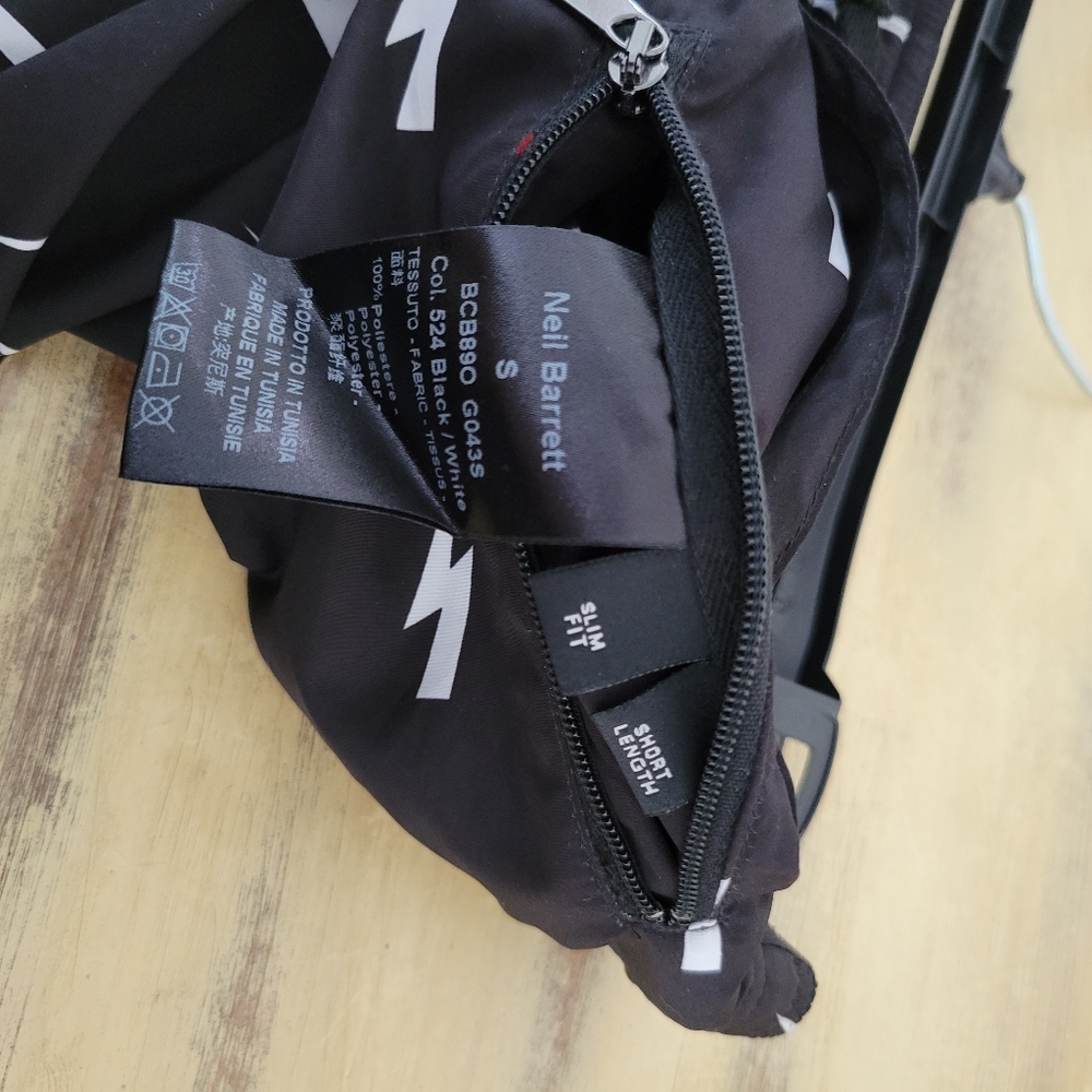 Neil Barrett All Over Thunderbolt Swim Shorts - Picture 8 of 9
